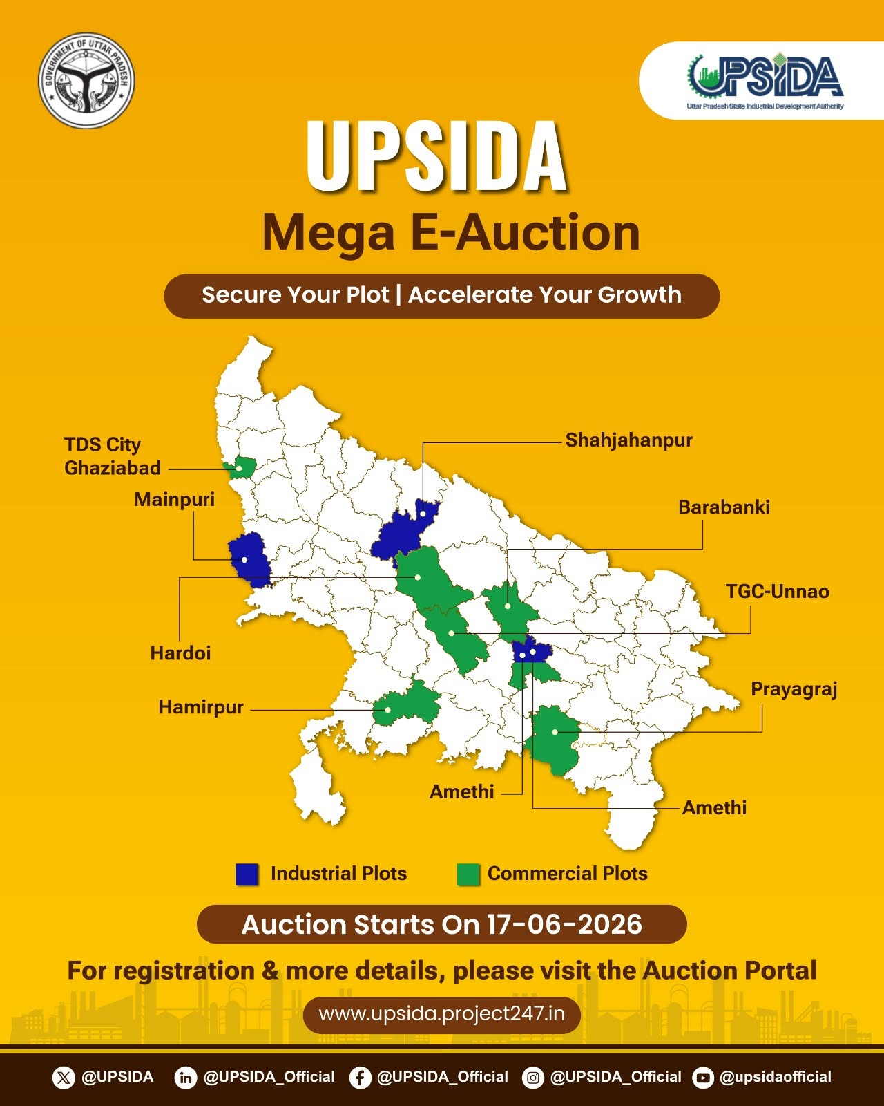 UPSIDA’s mega e-auction